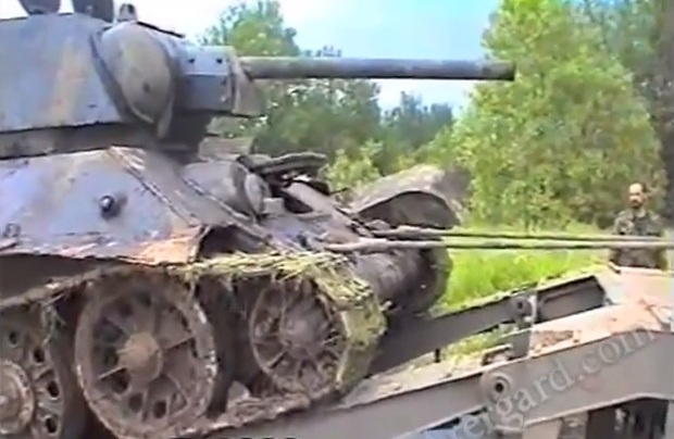 Подъем Советского танка Т-34